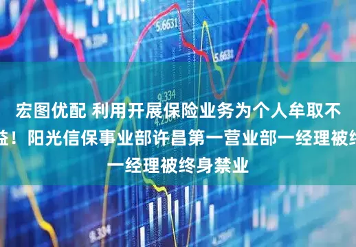 宏图优配 利用开展保险业务为个人牟取不正当利益！阳光信保事业部许昌第一营业部一经理被终身禁业
