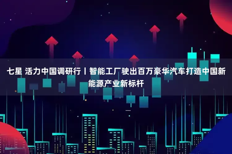 七星 活力中国调研行丨智能工厂驶出百万豪华汽车打造中国新能源产业新标杆